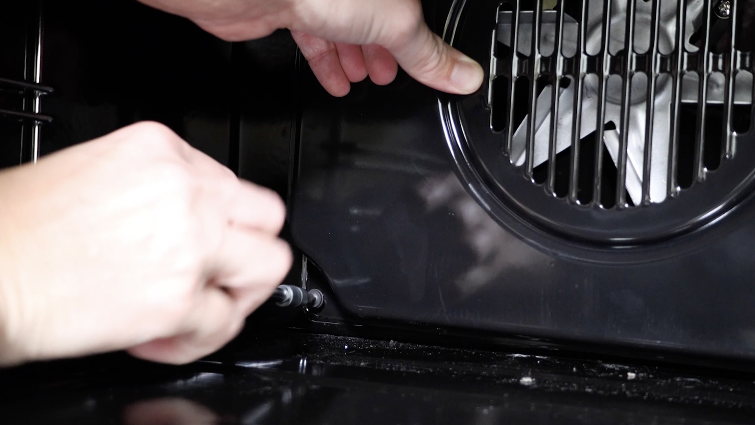 Remove screws for back plate